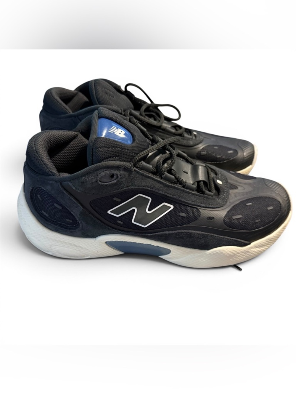 B27 Men’s  11.5 - New Balance Fresh Foam BB v3 Black Baketball Shoes *worn once